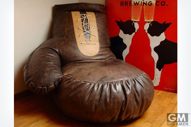 gigamen_Leather_Boxing_Glove_Chair